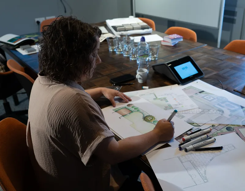 George-Stone Gardens design team member