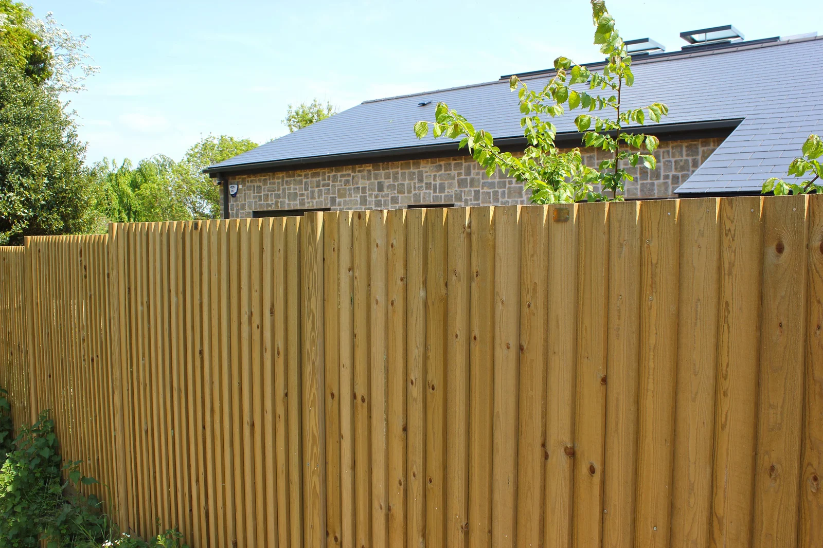 Jacksons Flat Top Featherboard Fence Panels image 2