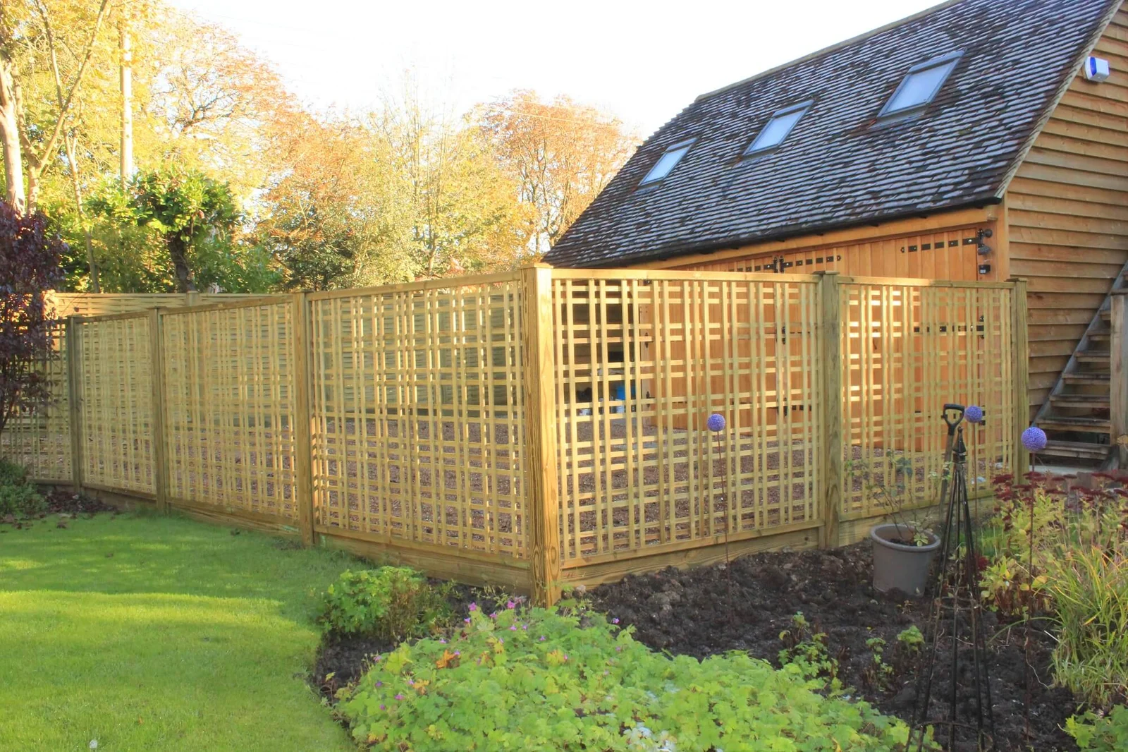 Jacksons Premier Tartan Trellis Panels image 2