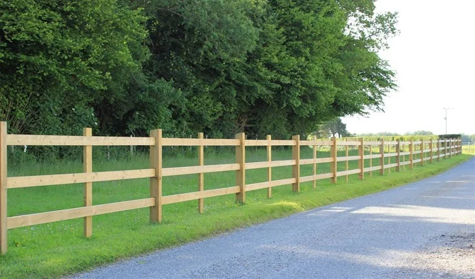 Jacksons Morticed Post And Rail Fencing