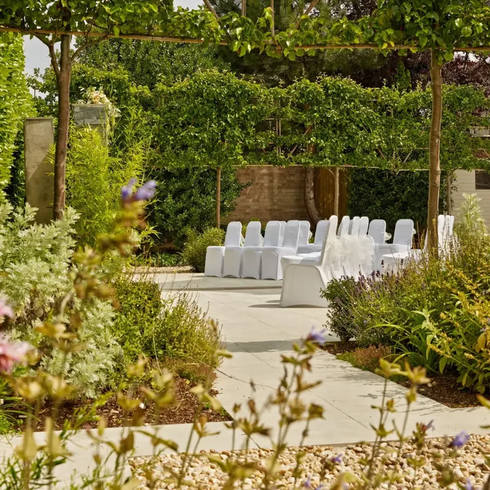 Cotswold Grange Hotel garden by George-Stone Gardens