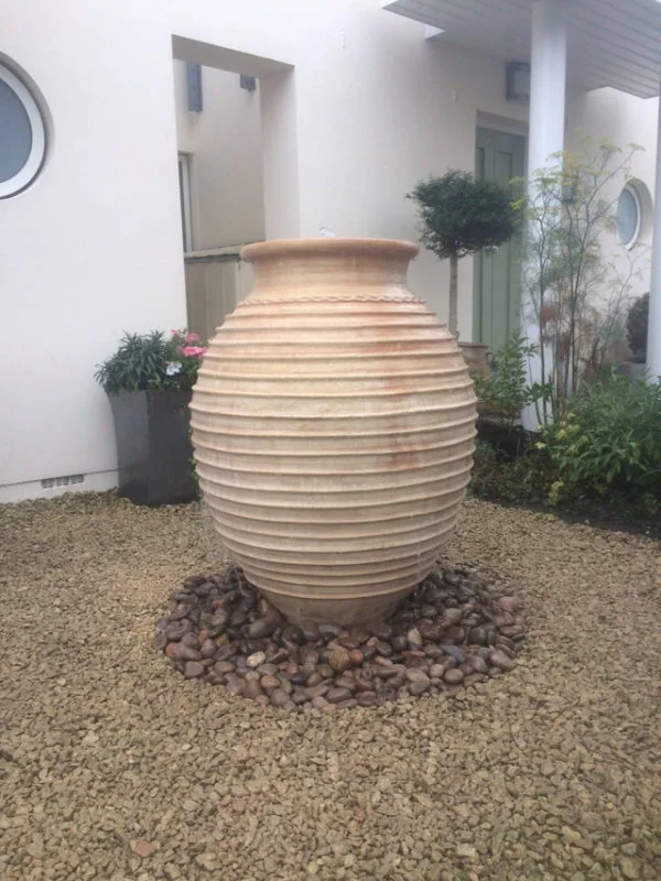 3. Plumb in the water feature
