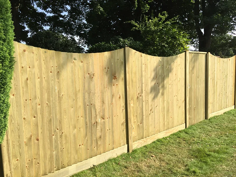 Jacksons Featherboard Concave Fence Panels image 2