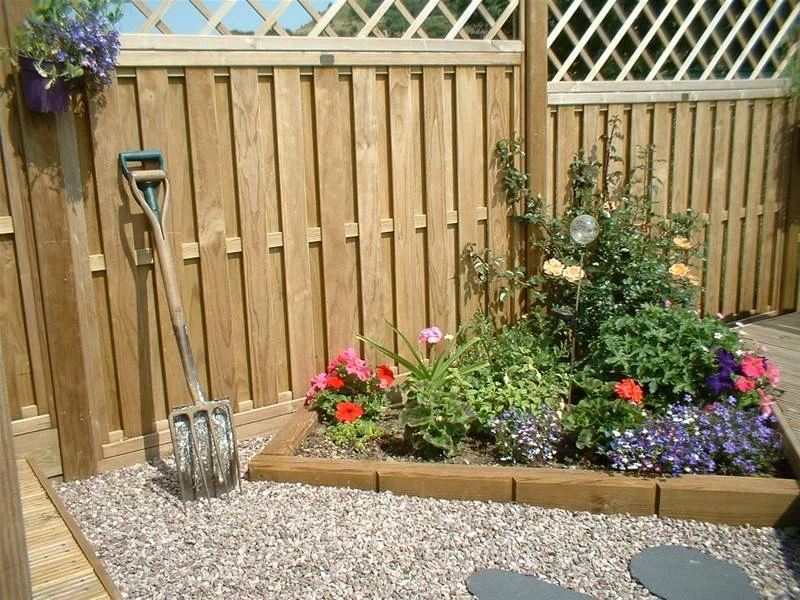 Jacksons Venetian Hit And Miss Fence Panels image 3