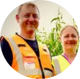Kirsty McGeorge and Ian Stone