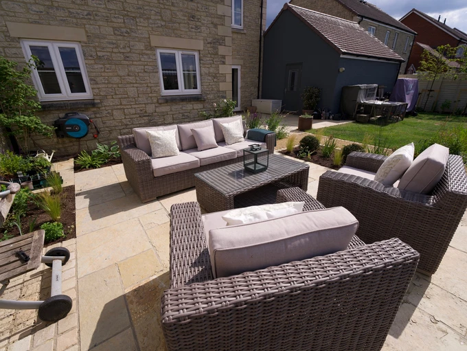 North-Facing Cheltenham Garden — the build