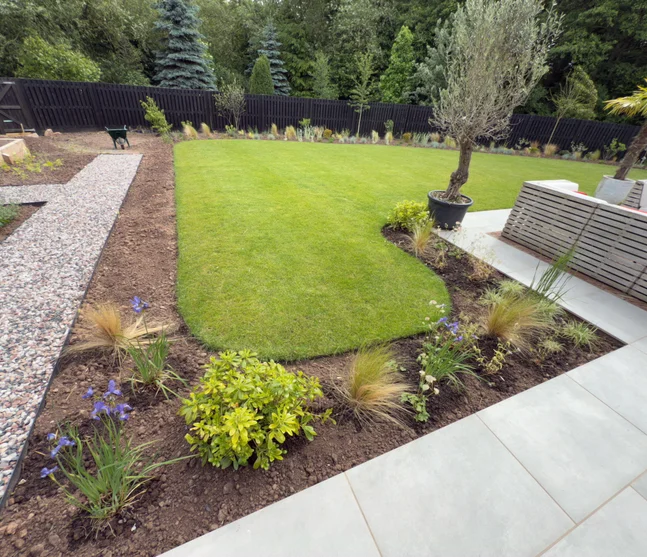 Waterlogged New Build Garden — the challenge