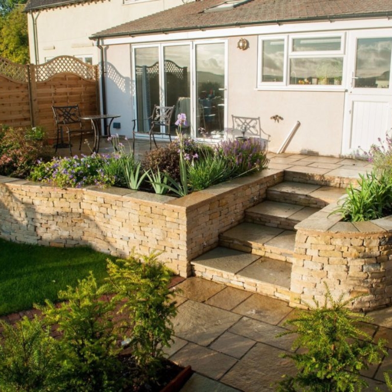 Dry Stone Retaining Wall