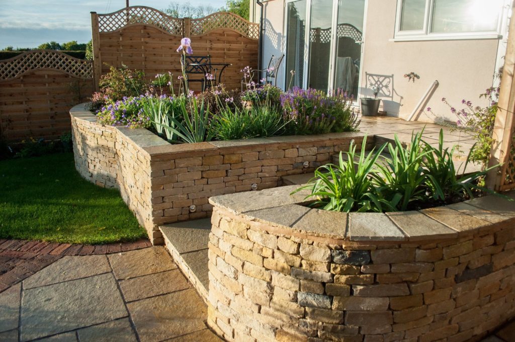 Cotswold Stone Raised Bed george-stone-gardens-raised-bed