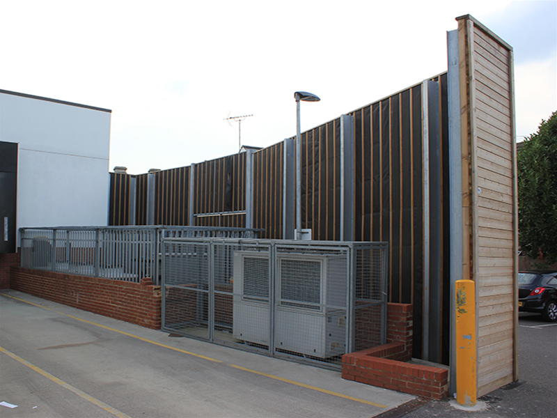 Acoustic Absorptive Fencing Custom Design 3 Acoustic Absorptive Fencing Custom Design 3